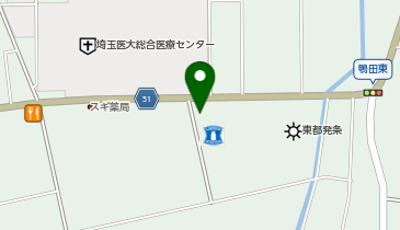 CHARGESPOT(チャージスポット)ローソン 川越鴨田店の地図画像