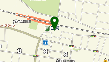 CHARGESPOT(チャージスポット)しらかわ観光ステーションの地図画像