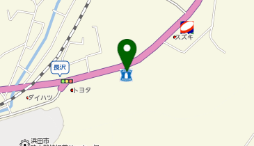 CHARGESPOT(チャージスポット)ローソン 浜田長沢店の地図画像
