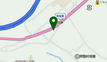 CHARGESPOT(チャージスポット)ローソン 阿智駒場店の地図画像