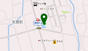 CHARGESPOT(チャージスポット)ファミリーマート 天狗屋勝目店の地図画像