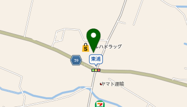 CHARGESPOT(チャージスポット)ローソン 松川大島店の地図画像