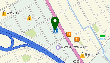 CHARGESPOT(チャージスポット)ローソン 茅野中沖店の地図画像