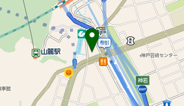 CHARGESPOT(チャージスポット)ファミリーマート 新神戸駅前店の地図画像