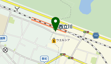 CHARGESPOT(チャージスポット)セブン-イレブン 西立川駅前店の地図画像