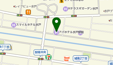 CHARGESPOT(チャージスポット)アパホテル(水戸駅前)の地図画像