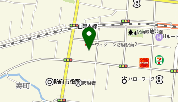 CHARGESPOT(チャージスポット)ローソン 防府駅南町店の地図画像