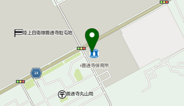 CHARGESPOT(チャージスポット)ローソン 善通寺生野町店の地図画像
