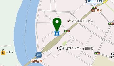 ChargeSPOT ローソン 足立新田一丁目店の地図画像