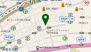 CHARGESPOT(チャージスポット)天然温泉 浪漫湯 ドーミーイン神戸元町の地図画像