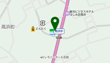 CHARGESPOT(チャージスポット)ファミリーマート 志賀高浜店の地図画像