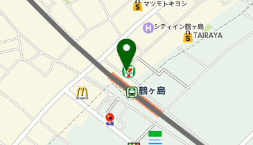 CHARGESPOT(チャージスポット)セブン-イレブン 鶴ヶ島駅東口店の地図画像