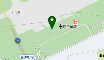 CHARGESPOT(チャージスポット)阿蘇くまもと空港 Bエントランス横の地図画像