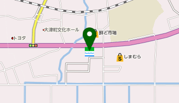 CHARGESPOT(チャージスポット)ファミリーマート 熊本大津バイパス店の地図画像