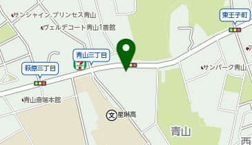 CHARGESPOT(チャージスポット)ゆめマート 青山の地図画像