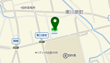 CHARGESPOT(チャージスポット)ファミリーマート 羽咋高校前店の地図画像