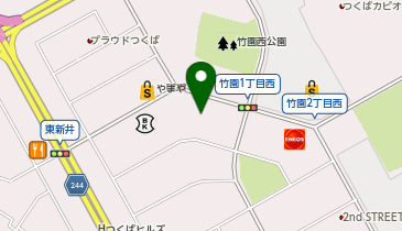 CHARGESPOT(チャージスポット)chocoZAP つくば東新井の地図画像