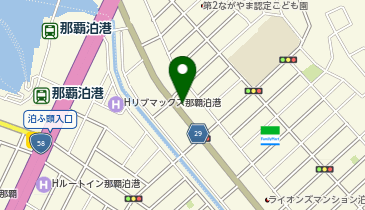 ChargeSPOT セブン-イレブン 那覇泊2丁目店の地図画像
