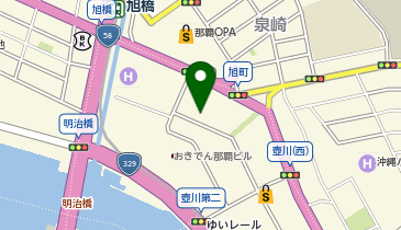 ChargeSPOT セブン-イレブン 那覇旭町金秀ビル前店の地図画像