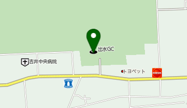 CHARGESPOT(チャージスポット)出水ゴルフクラブの地図画像