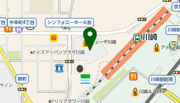 CHARGESPOT(チャージスポット)あきんどスシロー ミューザ川崎店の地図画像