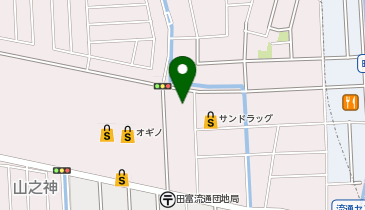 CHARGESPOT(チャージスポット)ファミリーマート 田富リバーサイド店の地図画像