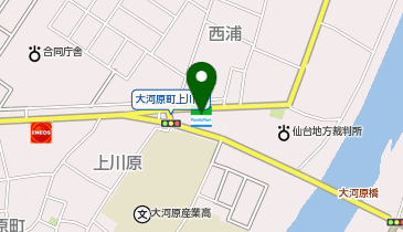 CHARGESPOT(チャージスポット)ファミリーマート 大河原産業高前店の地図画像