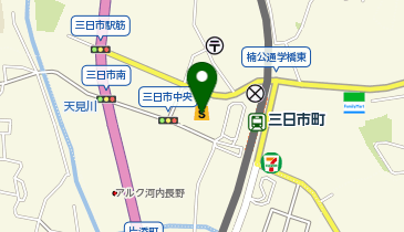 CHARGESPOT(チャージスポット)おしゃれ工房 フォレスト三日市の地図画像
