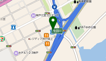 ChargeSPOT ローソン 磯上通二丁目店の地図画像