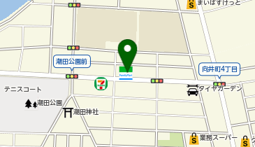 CHARGESPOT(チャージスポット)ファミリーマート アスロード鶴見向井町店の地図画像