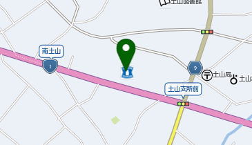 CHARGESPOT(チャージスポット)ローソン 北土山店の地図画像