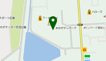 CHARGESPOT(チャージスポット)WEGO おのだサンパークの地図画像