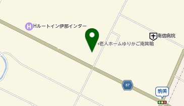CHARGESPOT(チャージスポット)ローソン 伊那インター東店の地図画像