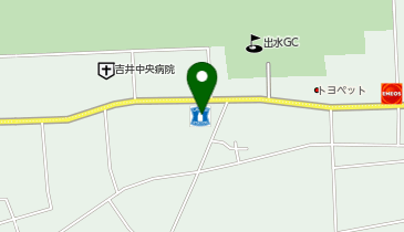 CHARGESPOT(チャージスポット)ローソン 出水大野原店の地図画像