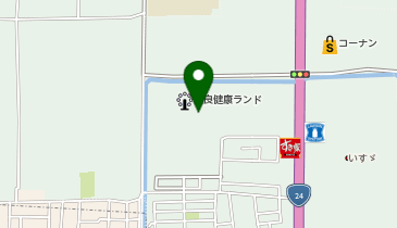 CHARGESPOT(チャージスポット)奈良健康ランドの地図画像