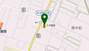 CHARGESPOT(チャージスポット)スギ薬局 青木店の地図画像