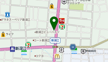 CHARGESPOT(チャージスポット)chocoZAP 深江南一丁目の地図画像
