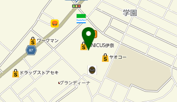 CHARGESPOT(チャージスポット)スギ薬局 伊奈店の地図画像
