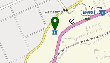 CHARGESPOT(チャージスポット)ローソン・ポプラ浜田原井店の地図画像