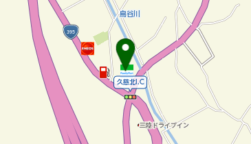 CHARGESPOT(チャージスポット)ファミリーマート 久慈北インター前店の地図画像