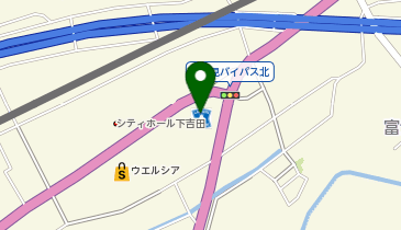 CHARGESPOT(チャージスポット)ローソン 富士吉田下吉田店の地図画像