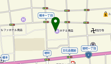 CHARGESPOT(チャージスポット)ファミリーマート ホテル青森/S店の地図画像