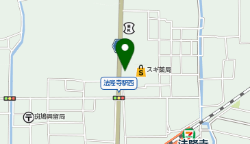 CHARGESPOT(チャージスポット)スギ薬局 法隆寺店の地図画像