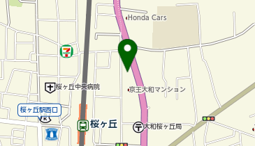 CHARGESPOT(チャージスポット)スギ薬局 桜ケ丘店の地図画像