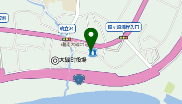 CHARGESPOT(チャージスポット)ローソン LTF大磯店の地図画像