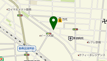 CHARGESPOT(チャージスポット)スギ薬局 都島中通店の地図画像