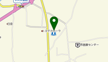 CHARGESPOT(チャージスポット)ローソン 富岡七日市店の地図画像