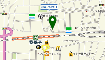 ChargeSPOT ファミリーマート 我孫子駅前店の地図画像
