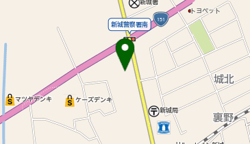 CHARGESPOT(チャージスポット)スギ薬局 新城店の地図画像