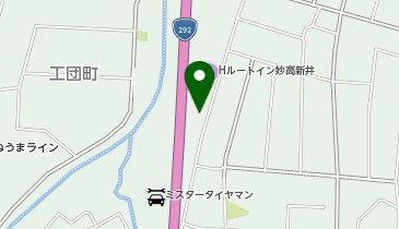 CHARGESPOT(チャージスポット)ローソン 新井高柳店の地図画像